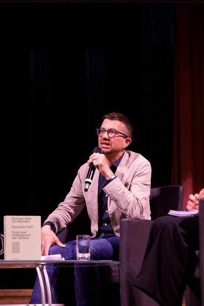 Das wilde Feld – Front und Hinterland in der Ukraine 2022–2025 (Heeresgeschichtliches Museum, 09.04.2026) Foto: eSeL.at - Hannah Mayr