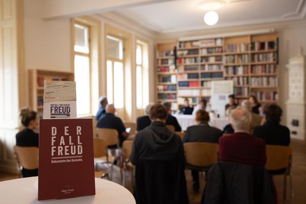 Der Fall Freud. Dokumente des Unrechts (Sigmund Freud Museum, 24.10.2025 - 9.11.2026) Foto: eSeL.at - Lorenz Seidler