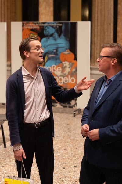 Eröffnung: Der große Michelangelo ist tot! Avantgarde und Akademismus (Kunstsammlungen - Akademie der bildenden Künste, 1.10.2026) Foto: eSeL.at - Lorenz Seidler