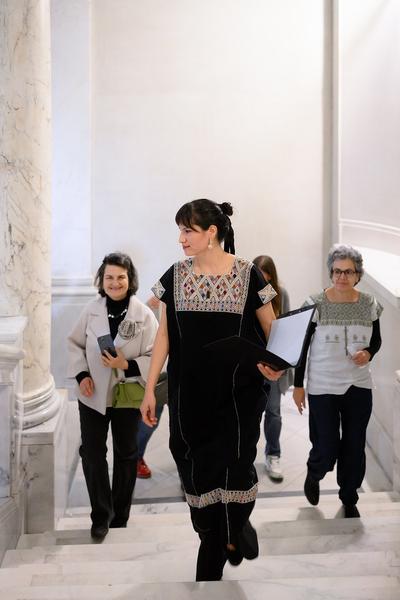 Die Farben der Erde - Moderne Textilkunst in Mexiko (Weltmuseum Wien, 21.10.2025 - 06.04.2026) Foto: eSeL.at - Joanna Pianka