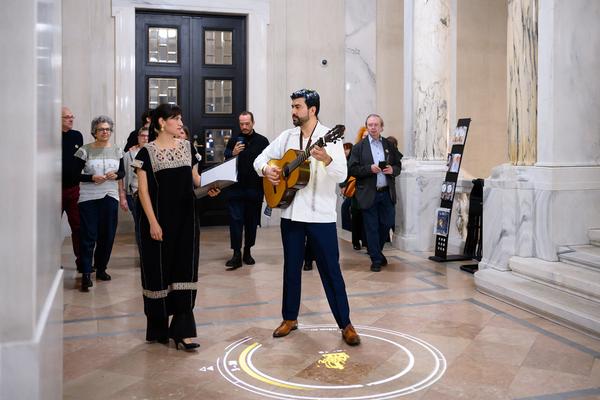 Die Farben der Erde - Moderne Textilkunst in Mexiko (Weltmuseum Wien, 21.10.2025 - 06.04.2026) Foto: eSeL.at - Joanna Pianka