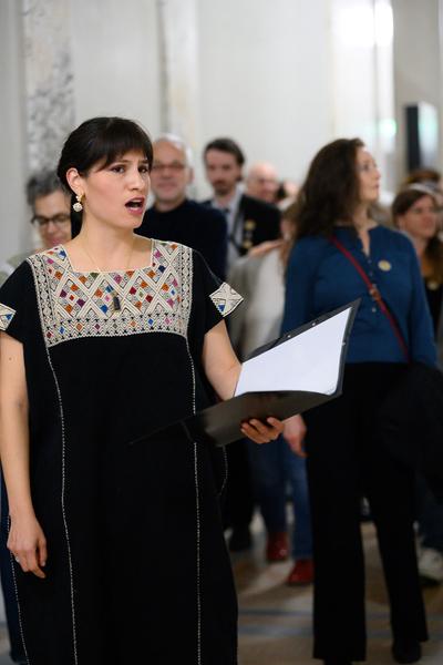 Die Farben der Erde - Moderne Textilkunst in Mexiko (Weltmuseum Wien, 21.10.2025 - 06.04.2026) Foto: eSeL.at - Joanna Pianka