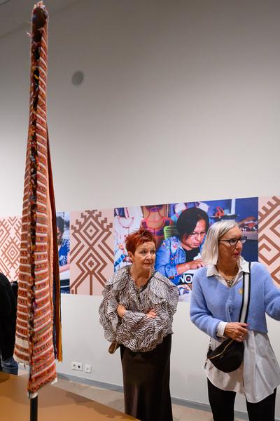 Die Farben der Erde - Moderne Textilkunst in Mexiko (Weltmuseum Wien, 21.10.2025 - 06.04.2026) Foto: eSeL.at - Joanna Pianka