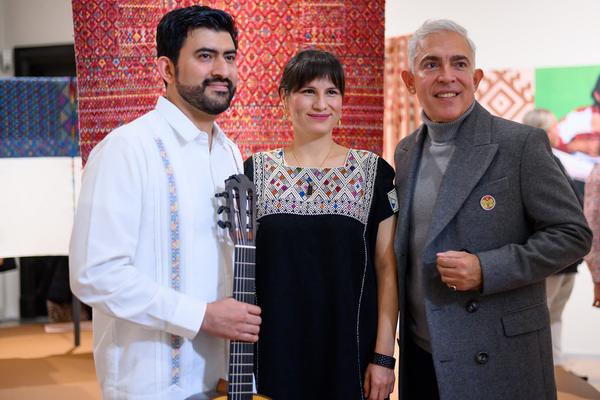 Die Farben der Erde - Moderne Textilkunst in Mexiko (Weltmuseum Wien, 21.10.2025 - 06.04.2026) Foto: eSeL.at - Joanna Pianka