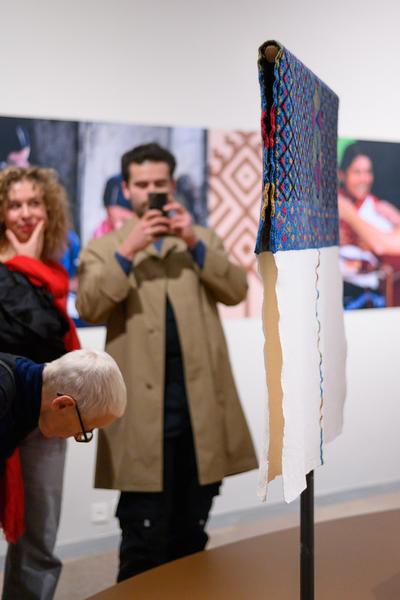 Die Farben der Erde - Moderne Textilkunst in Mexiko (Weltmuseum Wien, 21.10.2025 - 06.04.2026) Foto: eSeL.at - Joanna Pianka