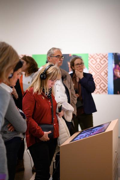 Die Farben der Erde - Moderne Textilkunst in Mexiko (Weltmuseum Wien, 21.10.2025 - 06.04.2026) Foto: eSeL.at - Joanna Pianka