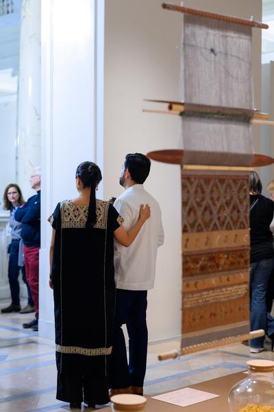 Die Farben der Erde - Moderne Textilkunst in Mexiko (Weltmuseum Wien, 21.10.2025 - 06.04.2026) Foto: eSeL.at - Joanna Pianka