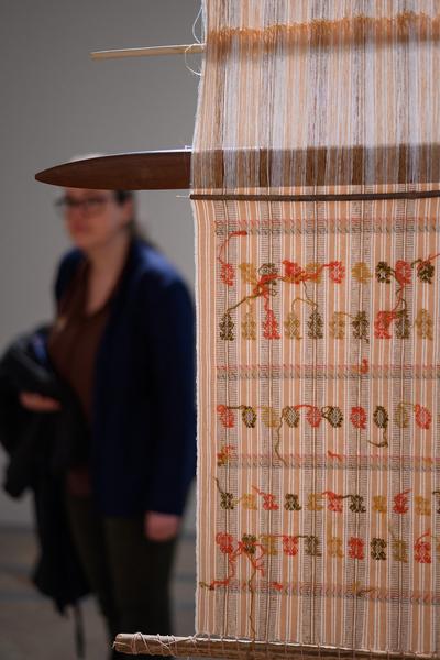 Die Farben der Erde - Moderne Textilkunst in Mexiko (Weltmuseum Wien, 21.10.2025 - 06.04.2026) Foto: eSeL.at - Joanna Pianka