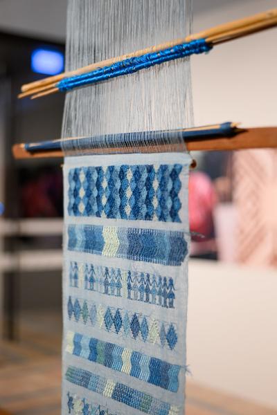 Die Farben der Erde - Moderne Textilkunst in Mexiko (Weltmuseum Wien, 21.10.2025 - 06.04.2026) Foto: eSeL.at - Joanna Pianka