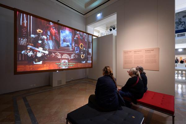 Die Farben der Erde - Moderne Textilkunst in Mexiko (Weltmuseum Wien, 21.10.2025 - 06.04.2026) Foto: eSeL.at - Joanna Pianka