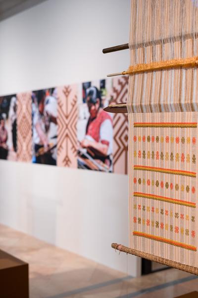 Die Farben der Erde - Moderne Textilkunst in Mexiko (Weltmuseum Wien, 21.10.2025 - 06.04.2026) Foto: eSeL.at - Joanna Pianka