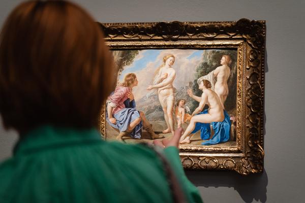 The Day You Were Thinking About the Sibyl While You Were Picking Autumn Leaves - An Insert by Ana Torfs (Gemäldegalerie - Akademie der Bildenden Künste Wien, 02.10.2025) Foto: eSeL.at - Robert Puteanu