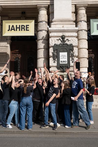 Creatives for Vienna – Making Spaces X Klima Biennale Wien: Die Anhaltestelle (Burgtheater, 08.05.2026) Foto: Wirtschaftsagentur Wien / eSeL.at - Sarah Tasha
