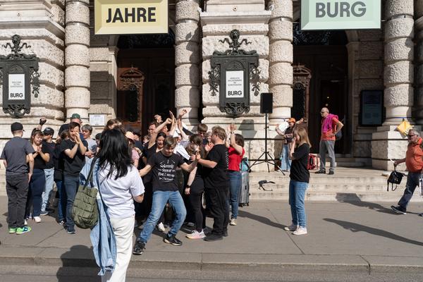 Creatives for Vienna – Making Spaces X Klima Biennale Wien: Die Anhaltestelle (Burgtheater, 08.05.2026) Foto: Wirtschaftsagentur Wien / eSeL.at - Sarah Tasha