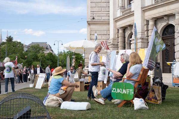 Creatives for Vienna – Making Spaces X Klima Biennale Wien: Die Anhaltestelle (Burgtheater, 08.05.2026) Foto: Wirtschaftsagentur Wien / eSeL.at - Sarah Tasha