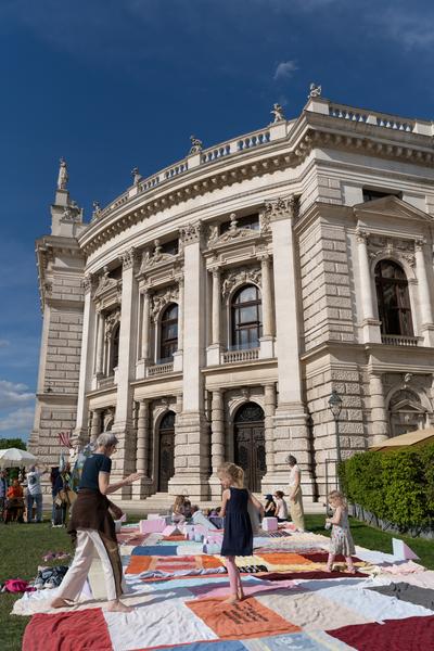 Creatives for Vienna – Making Spaces X Klima Biennale Wien: Die Anhaltestelle (Burgtheater, 08.05.2026) Foto: Wirtschaftsagentur Wien / eSeL.at - Sarah Tasha