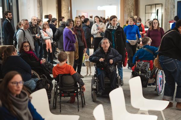 Disability History Aktions-Tag - Ausstellungs-Rundgang und Lesung (Haus der Geschichte Österreich, 06.12.2025) Foto: eSeL.at - Robert Puteanu