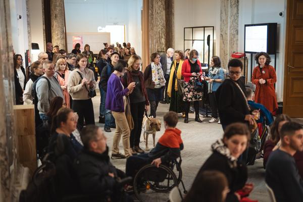 Disability History Aktions-Tag - Ausstellungs-Rundgang und Lesung (Haus der Geschichte Österreich, 06.12.2025) Foto: eSeL.at - Robert Puteanu