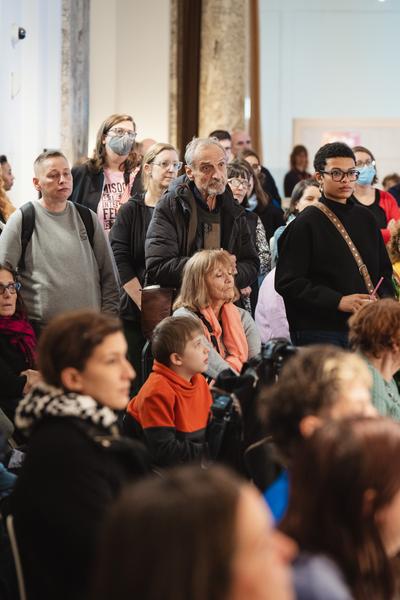 Disability History Aktions-Tag - Ausstellungs-Rundgang und Lesung (Haus der Geschichte Österreich, 06.12.2025) Foto: eSeL.at - Robert Puteanu