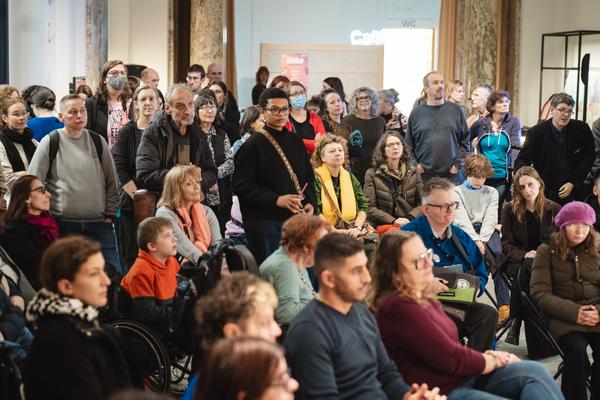 Disability History Aktions-Tag - Ausstellungs-Rundgang und Lesung (Haus der Geschichte Österreich, 06.12.2025) Foto: eSeL.at - Robert Puteanu