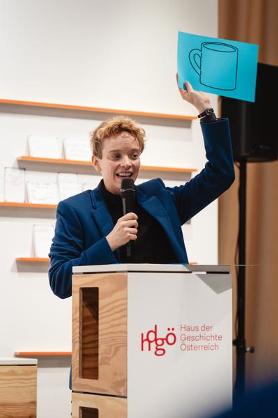 Disability History Aktions-Tag - Ausstellungs-Rundgang und Lesung (Haus der Geschichte Österreich, 06.12.2025) Foto: eSeL.at - Robert Puteanu