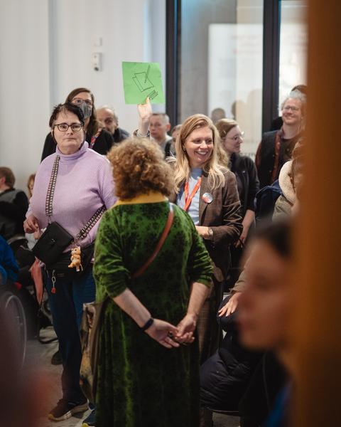 Disability History Aktions-Tag - Ausstellungs-Rundgang und Lesung (Haus der Geschichte Österreich, 06.12.2025) Foto: eSeL.at - Robert Puteanu