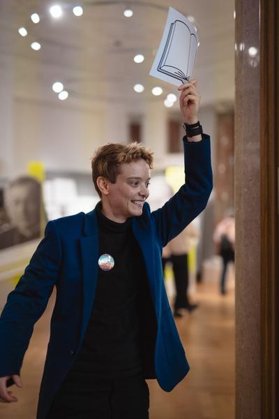 Disability History Aktions-Tag - Ausstellungs-Rundgang und Lesung (Haus der Geschichte Österreich, 06.12.2025) Foto: eSeL.at - Robert Puteanu