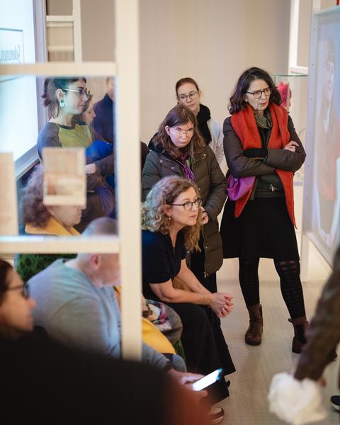 Disability History Aktions-Tag - Ausstellungs-Rundgang und Lesung (Haus der Geschichte Österreich, 06.12.2025) Foto: eSeL.at - Robert Puteanu