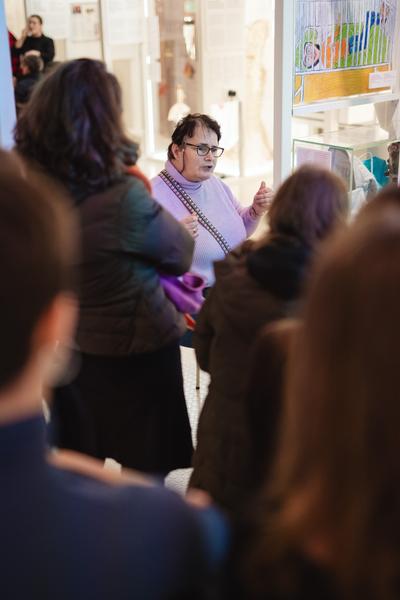 Disability History Aktions-Tag - Ausstellungs-Rundgang und Lesung (Haus der Geschichte Österreich, 06.12.2025) Foto: eSeL.at - Robert Puteanu