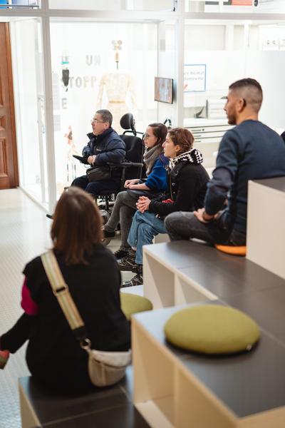 Disability History Aktions-Tag - Ausstellungs-Rundgang und Lesung (Haus der Geschichte Österreich, 06.12.2025) Foto: eSeL.at - Robert Puteanu