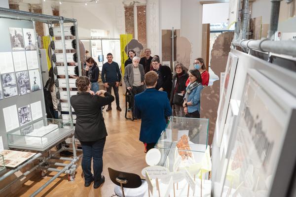 Disability History Aktions-Tag - Ausstellungs-Rundgang und Lesung (Haus der Geschichte Österreich, 06.12.2025) Foto: eSeL.at - Robert Puteanu