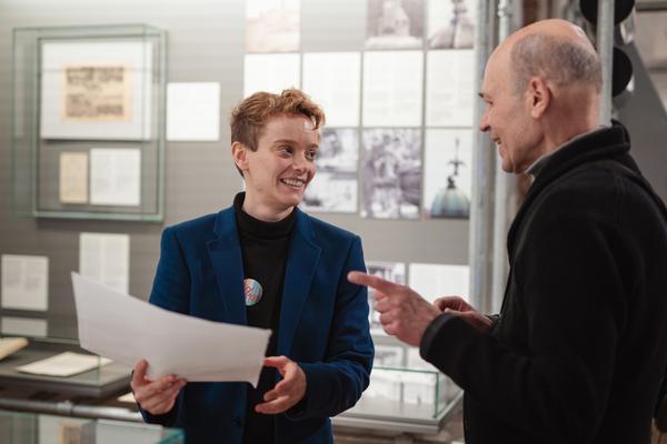 Disability History Aktions-Tag - Ausstellungs-Rundgang und Lesung (Haus der Geschichte Österreich, 06.12.2025) Foto: eSeL.at - Robert Puteanu