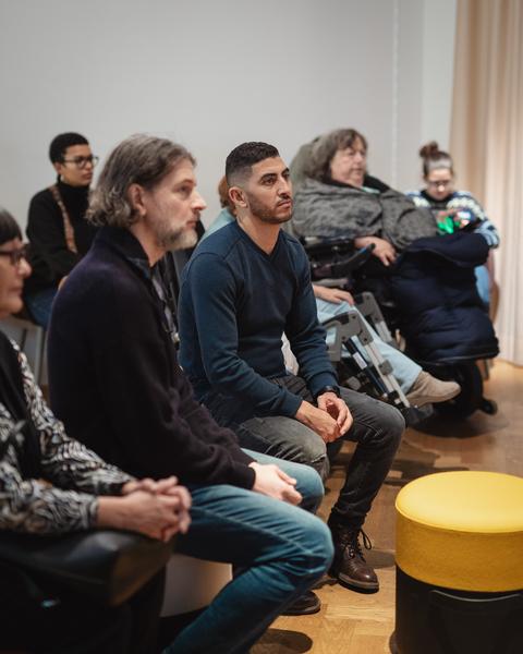 Disability History Aktions-Tag - Ausstellungs-Rundgang und Lesung (Haus der Geschichte Österreich, 06.12.2025) Foto: eSeL.at - Robert Puteanu