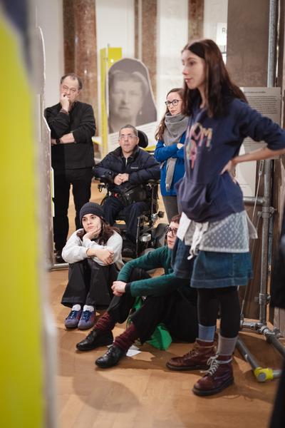 Disability History Aktions-Tag - Ausstellungs-Rundgang und Lesung (Haus der Geschichte Österreich, 06.12.2025) Foto: eSeL.at - Robert Puteanu