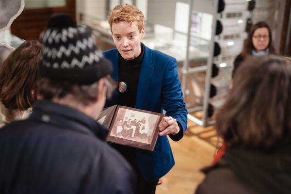 Disability History Aktions-Tag - Ausstellungs-Rundgang und Lesung (Haus der Geschichte Österreich, 06.12.2025) Foto: eSeL.at - Robert Puteanu
