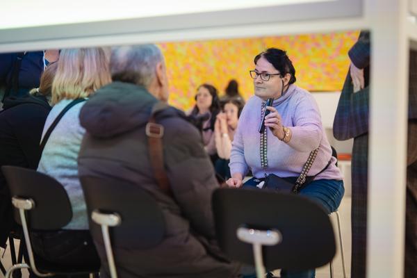 Disability History Aktions-Tag - Ausstellungs-Rundgang und Lesung (Haus der Geschichte Österreich, 06.12.2025) Foto: eSeL.at - Robert Puteanu