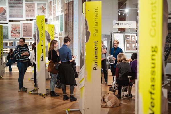 Disability History Aktions-Tag - Ausstellungs-Rundgang und Lesung (Haus der Geschichte Österreich, 06.12.2025) Foto: eSeL.at - Robert Puteanu