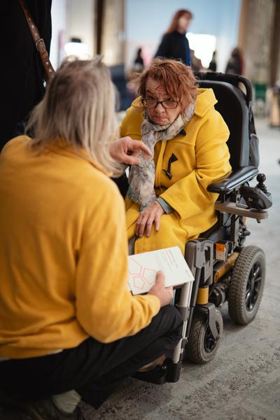Disability History Aktions-Tag - Ausstellungs-Rundgang und Lesung (Haus der Geschichte Österreich, 06.12.2025) Foto: eSeL.at - Robert Puteanu