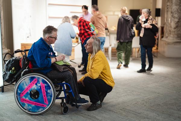 Disability History Aktions-Tag - Ausstellungs-Rundgang und Lesung (Haus der Geschichte Österreich, 06.12.2025) Foto: eSeL.at - Robert Puteanu