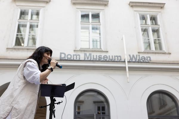 Rozina Pátkai @ DOMerstagabend: Friendship as a Common Ground (5.6.2025) Foto: eSeL.at - Lorenz Seidler