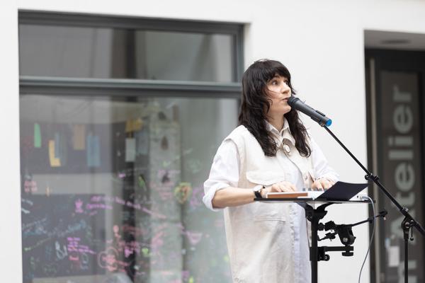 Rozina Pátkai @ DOMerstagabend: Friendship as a Common Ground (5.6.2025) Foto: eSeL.at - Lorenz Seidler
