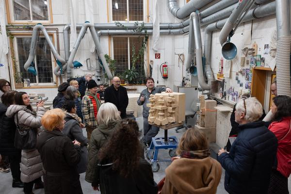 VIENNA ART WEEK: "Erforschen, Erzählen, Erhalten" - Rundgang vom Dom Museum Wien zur Dombauhütte Stephansdom (13.11.2025) Foto: eSeL.at - Lorenz Seidler