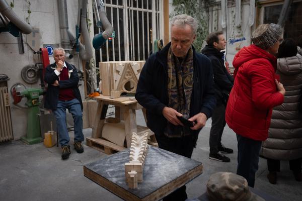 VIENNA ART WEEK: "Erforschen, Erzählen, Erhalten" - Rundgang vom Dom Museum Wien zur Dombauhütte Stephansdom (13.11.2025) Foto: eSeL.at - Lorenz Seidler