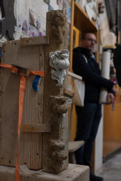 VIENNA ART WEEK: "Erforschen, Erzählen, Erhalten" - Rundgang vom Dom Museum Wien zur Dombauhütte Stephansdom (13.11.2025) Foto: eSeL.at - Lorenz Seidler