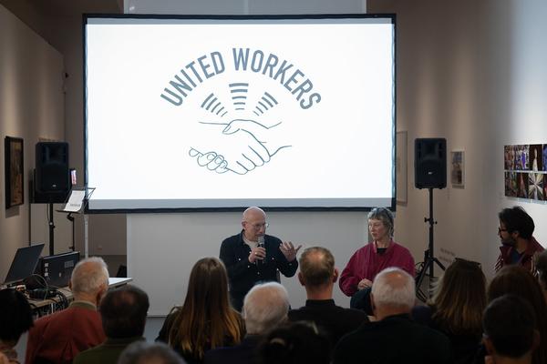 DOMerstagabend: United Workers - Susi Rogenhofer &amp; Manni Montana (Dom Museum Wien, 21.5.2026) Foto: eSeL.at - Lorenz Seidler