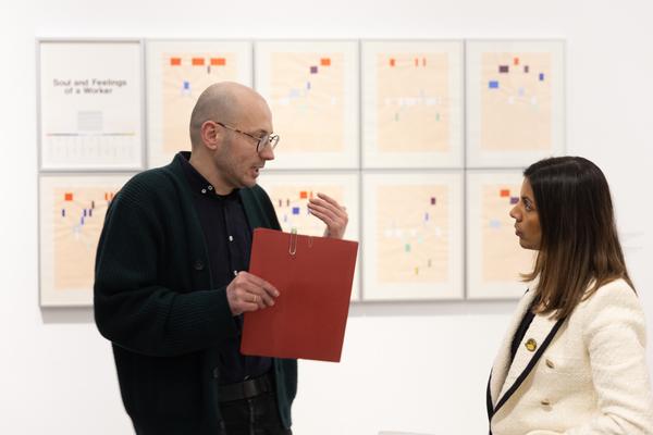 DOMerstagabend: Wiener KI-Gespräche zum Thema Arbeit (Dom Museum Wien, 8.1.2026) Foto: eSeL.at - Lorenz Seidler