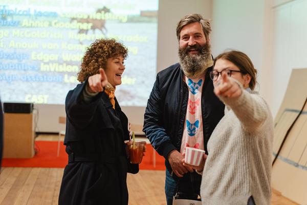 Eröffnung „Domesticated“ (The Hall. PART International Art Residency Austria, 8.11. - 13.12.2025) Foto: eSeL.at - Robert Puteanu