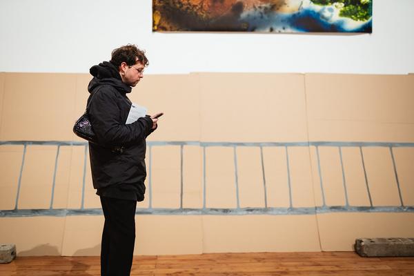 Eröffnung „Domesticated“ (The Hall. PART International Art Residency Austria, 8.11. - 13.12.2025) Foto: eSeL.at - Robert Puteanu