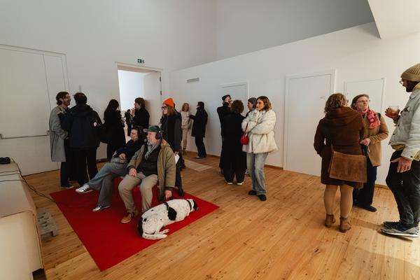 Eröffnung „Domesticated“ (The Hall. PART International Art Residency Austria, 8.11. - 13.12.2025) Foto: eSeL.at - Robert Puteanu