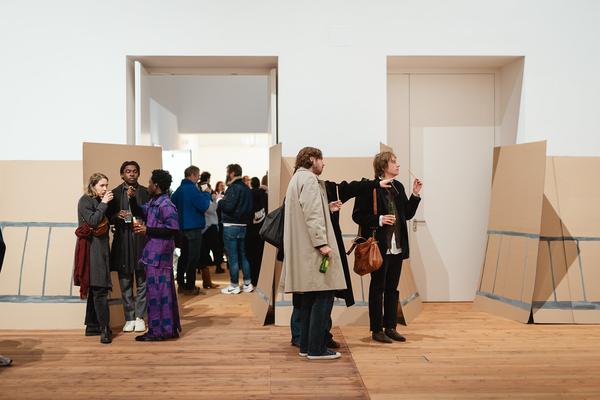 Eröffnung „Domesticated“ (The Hall. PART International Art Residency Austria, 8.11. - 13.12.2025) Foto: eSeL.at - Robert Puteanu